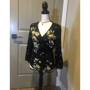 ZARA Floral Blouse